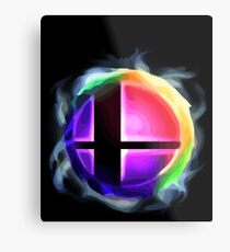Smash Ball Metal Print