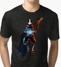 Positive and Negative Chakras Tri-blend T-Shirt