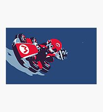 Mario Karting Photographic Print