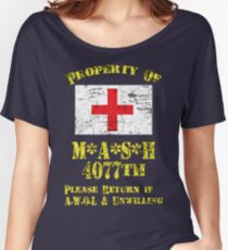 Property Of Mash 4077th Women's Relaxed Fit T-Shirt