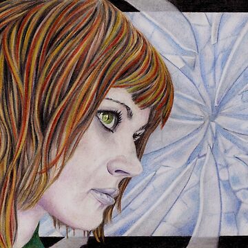 Artwork thumbnail, Fracture: Original colour pencil drawing by Dean Sidwell by DeanSidwellArt