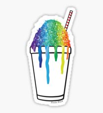 Sweet Rainbow Snoball #redbubble #colorful #color Sticker