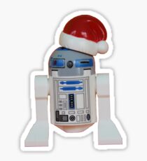 R2-D2 Santa Sticker