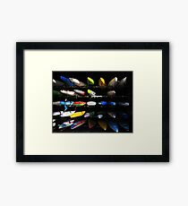 Stacked Framed Print