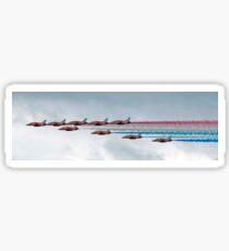 Red Arrows 50 Display Seasons Sticker