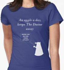 An apple a day... Women's Fitted T-Shirt