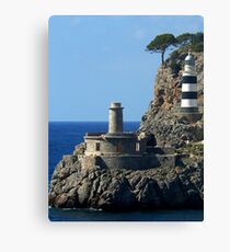 Lighthouse, Puerto de Soller, Mallorca Canvas Print