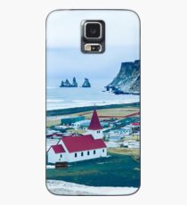 Town of Vík, Iceland Case/Skin for Samsung Galaxy