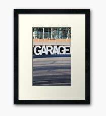 Garage Framed Print