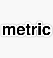 metric Sticker