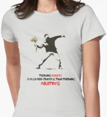 Powerful than Molotov Women's Fitted T-Shirt