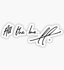 All The Love Sticker