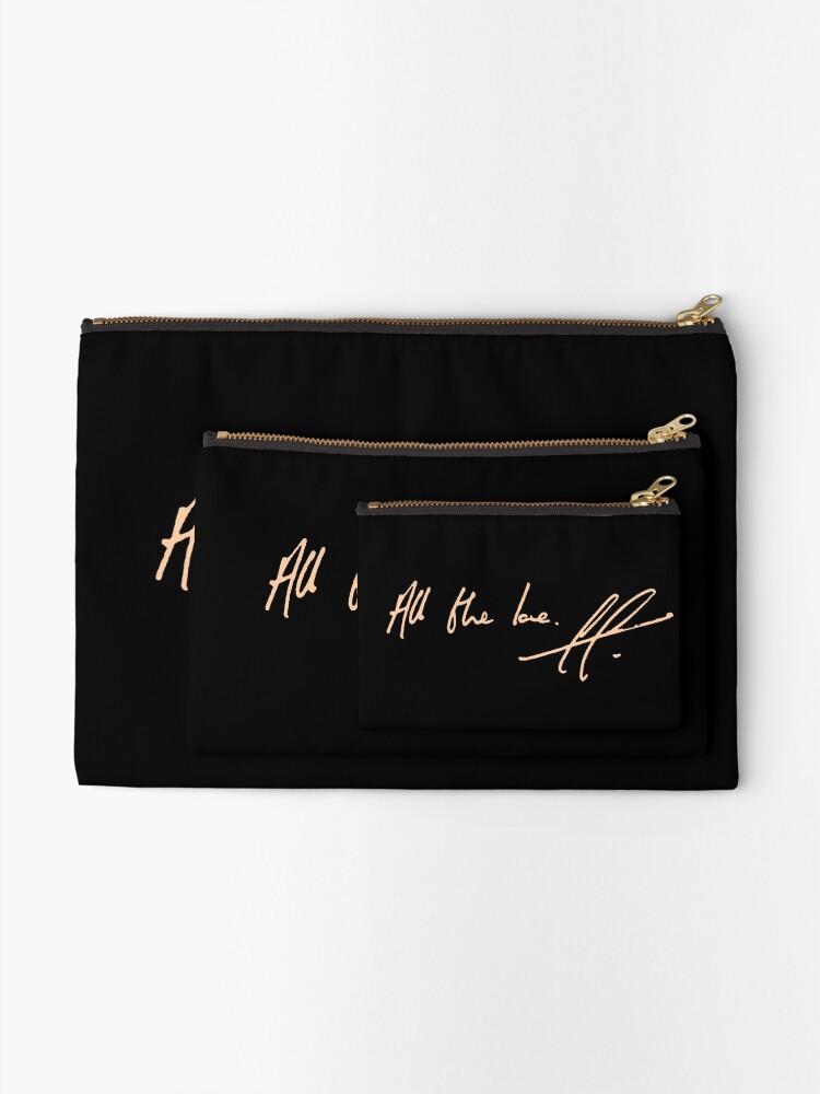 Alternate view of All The Love Zipper Pouch