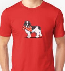 Landseer Newfie Sailboat Hanky Unisex T-Shirt