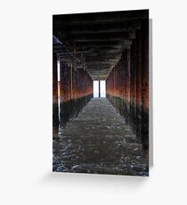 Under the Pier Greeting Card
