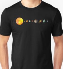 Das Sonnensystem Unisex T-Shirt