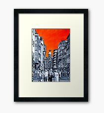 Splash Cities - Valladolid 01 Framed Print