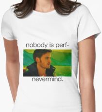 Captain Hook- OUAT Women's Fitted T-Shirt