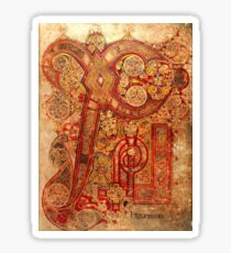 Page from the Book of Kells Sticker