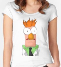 Beaker Women's Fitted Scoop T-Shirt