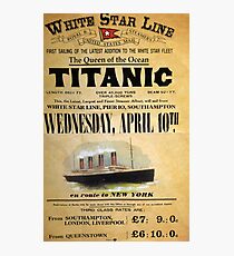 TITANIC Photographic Print