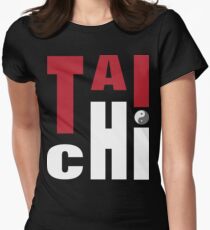 T-shirt de T'ai Chi T-shirt col V femme