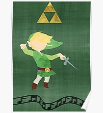 The Legend of Zelda : The Windwaker Poster