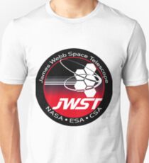 James Webb Space Telescope Component Logo Slim Fit T-Shirt