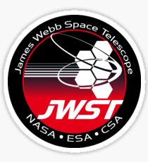 James Webb Space Telescope Component Logo Sticker