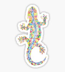 Barcelona City Lizard Sticker