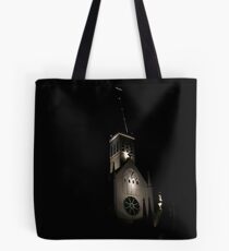 Church at night, Singapore Tote Bag