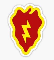 25th Infantry Division Insignia Sticker