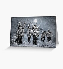Winter Solstice Dance Greeting Card