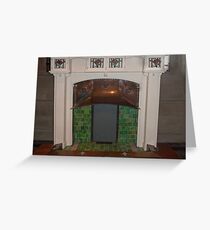 Charles Rennie MacKintosh Fireplace Greeting Card
