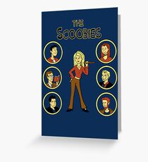 Buffy and the Scooby Gang Greeting Card