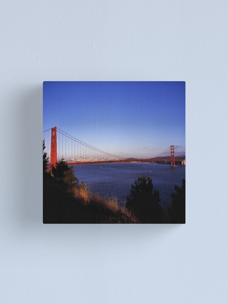Alternate view of Golden Gate Bridge From Battery Wagner Canvas Print