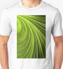 Green Flow Abstract Unisex T-Shirt