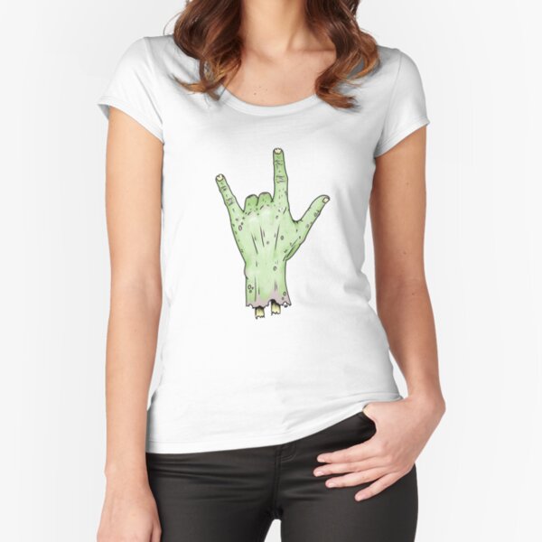 Zombie Womens T-Shirt tomb grave zombies Halloween goth rock punk horror gift
