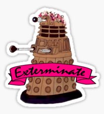 Hipster Robot Sticker