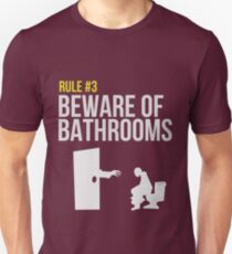 Zombie Survival Guide - Rule #3 - Beware of Bathrooms Unisex T-Shirt