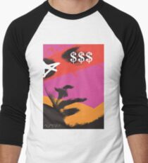 POP FACE Men's Baseball ¾ T-Shirt