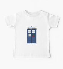 Festive Police Public Call Box. Baby Tee