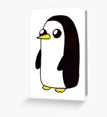 Penguin. Greeting Card