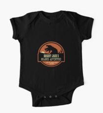 Desert Jack's Graboid Adventure logo One Piece - Short Sleeve