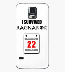 I Survived Ragnarök 22 February 2014 Case/Skin for Samsung Galaxy