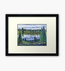 Northwest Reflection Framed Print