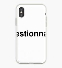 Fragebogen iPhone-Hülle & Cover