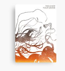 This Is Not Your Grave Canvas Print