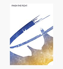 Finish the Fight Photographic Print