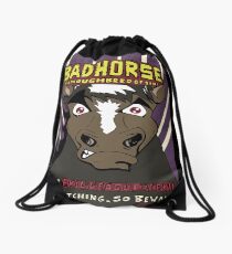 BAD HORSE Drawstring Bag